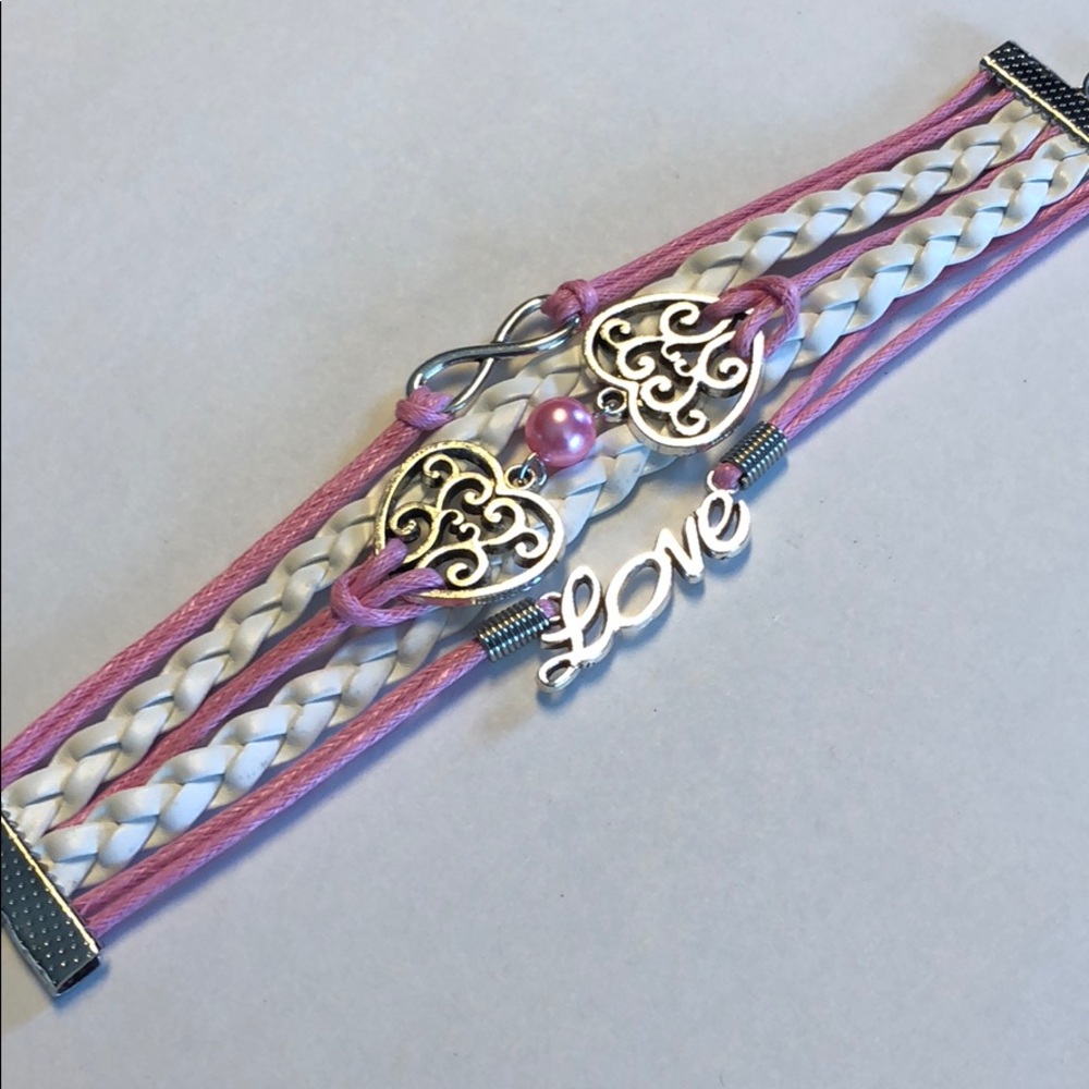 LOVE Infinity Bracelet - New - Picture 2 of 3